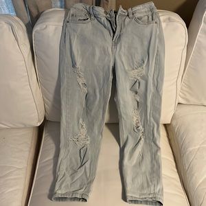 Wild fable distressed jeans size 0